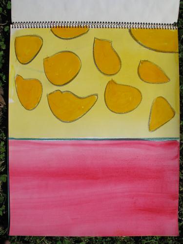 1992 avril, 37x46cm, (7010)