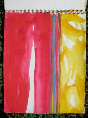 1992 avril, 37x46cm, (7017)