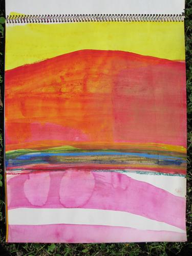 1992 avril, 37x46cm, (7020)