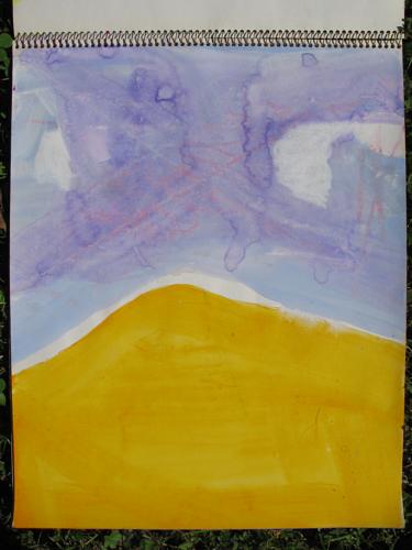 1992 avril, 37x46cm, (7021)