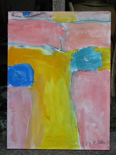 1992 août, 97x130cm, (2200)