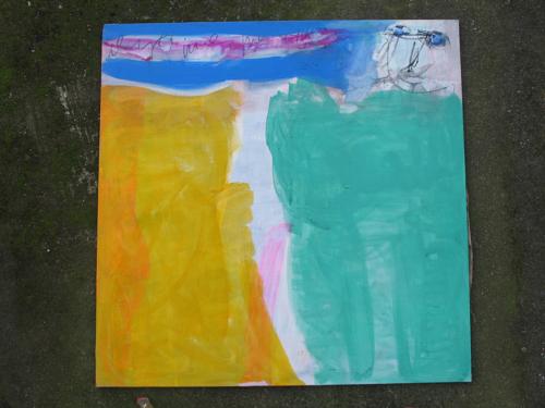 1993 août, 150x150cm, (410)