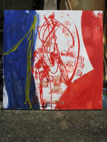 2009 juillet, 100x100cm, (2416)