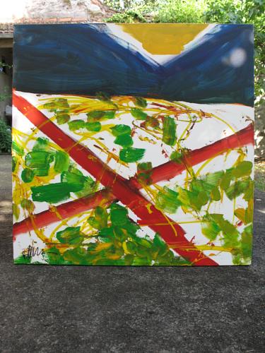 2009 mai, 100x100cm, (2407)